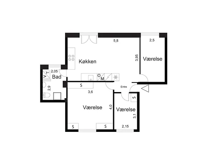 Cypernsvej 19a, Kld *